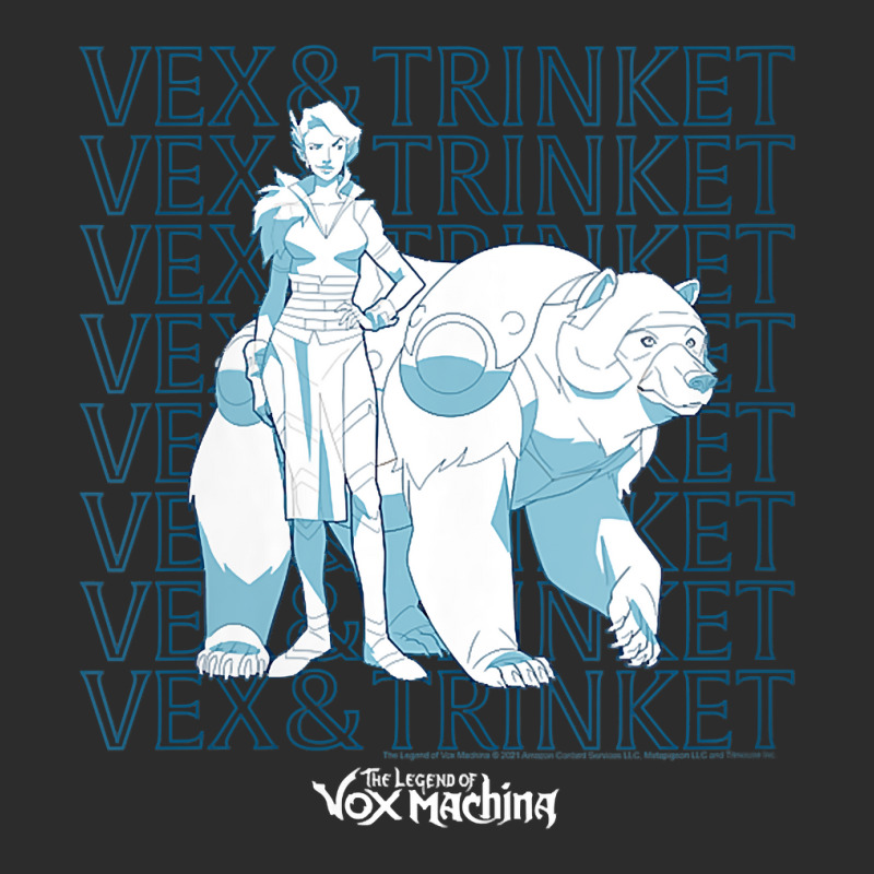 Womens The Legend Of Vox Machina Vex And Trinket V Neck T Shirt Exclusive T-shirt by lorebrend | Artistshot