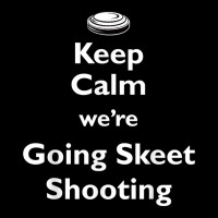 Keep Calm We're Going Skeet Shooting Clay Target T Shirt Men's Long Sleeve Pajama Set | Artistshot