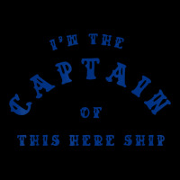 Im The Captain Of This Here Ship Shirt Funny Lake Sailing T Shirt Men's Long Sleeve Pajama Set | Artistshot