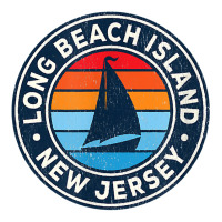 Long Beach Island New Jersey Nj Vintage Sailboat Retro 70s T Shirt 3/4 Sleeve Shirt | Artistshot