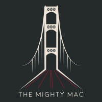 Michigan's Mackinac Bridge   The Mighty Mac T Shirt Women's Triblend Scoop T-shirt | Artistshot