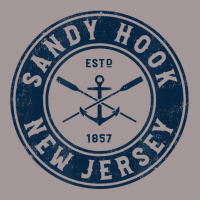 Sandy Hook New Jersey Nj Vintage Boat Anchor & Oars T Shirt Vintage Hoodie | Artistshot