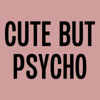 Cute But Psycho Portrait Canvas Print | Artistshot