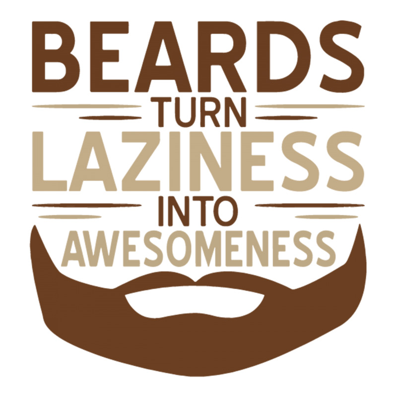 Beards Laziness V-neck Tee | Artistshot