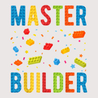 Master Builder Kids Building Blocks Brick Builder T Shirt Pocket T-shirt | Artistshot