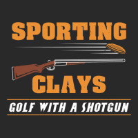 Sporting Clays   Golf With A Shotgun   Clay Target Shooting Pullover H Printed Hat | Artistshot