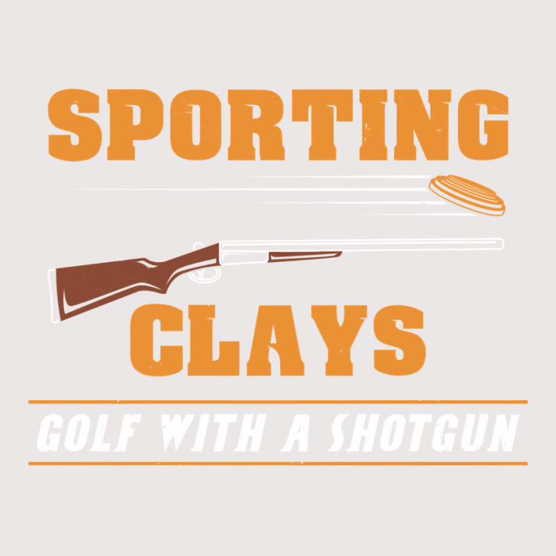 Sporting Clays   Golf With A Shotgun   Clay Target Shooting Pullover H Pocket T-shirt | Artistshot