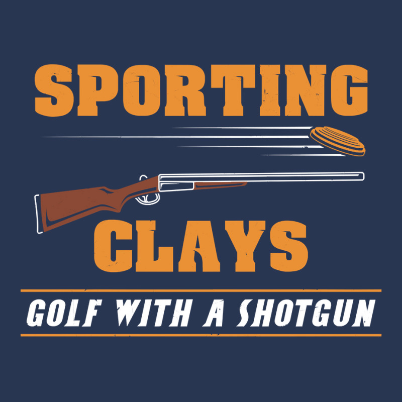Sporting Clays Golf With A Shotgun Clay Target Shooting Pullover H ...