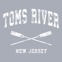 Toms River New Jersey Vintage Nautical Crossed Oars T Shirt Tank Dress | Artistshot