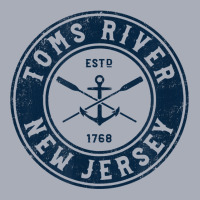 Toms River New Jersey Nj Vintage Boat Anchor & Oars T Shirt Tank Dress | Artistshot