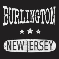 Vintage Burlington New Jersey T Shirt T-shirt | Artistshot