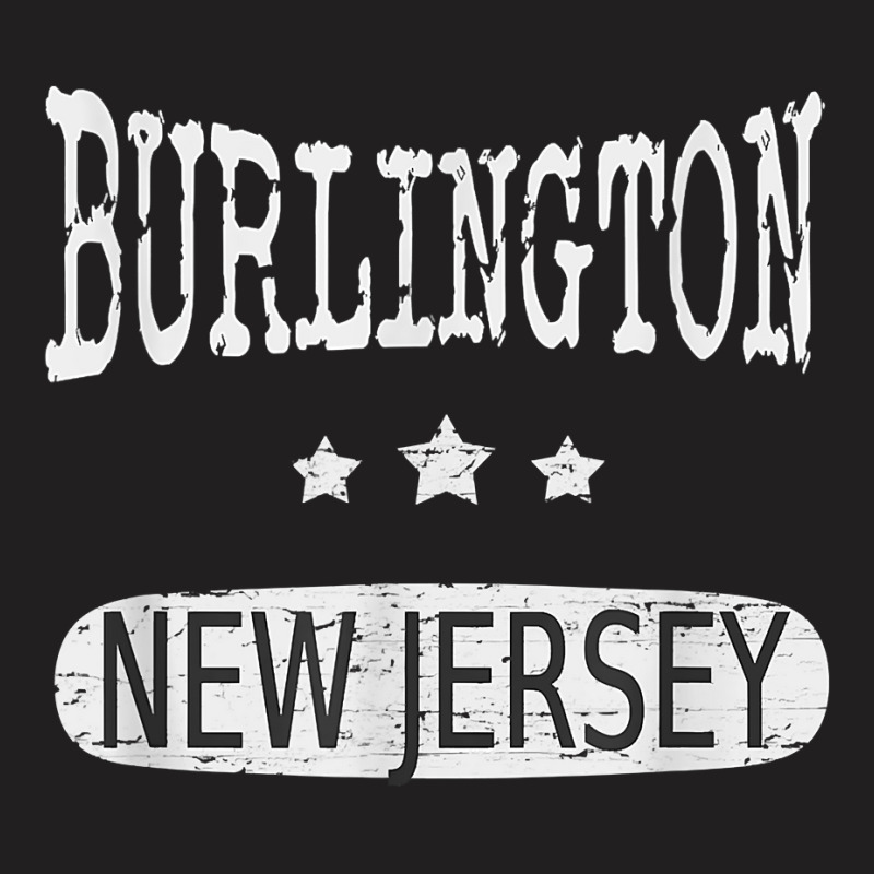 Vintage Burlington New Jersey T Shirt T-shirt | Artistshot