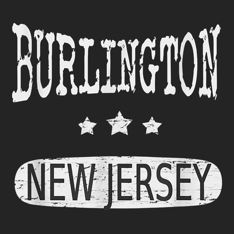 Vintage Burlington New Jersey T Shirt 3/4 Sleeve Shirt | Artistshot