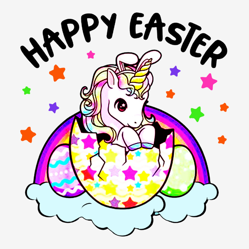 Custom Happy Easter Unicorn Toddler Hoodie By Suettan - Artistshot