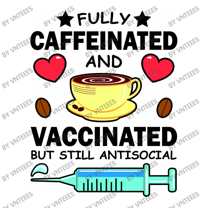 Kawaii Fully Caffeinated And Vaccinated But Still Antisocial Baby Bodysuit | Artistshot