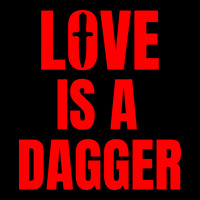 Love Is A Dagger V-neck Tee | Artistshot