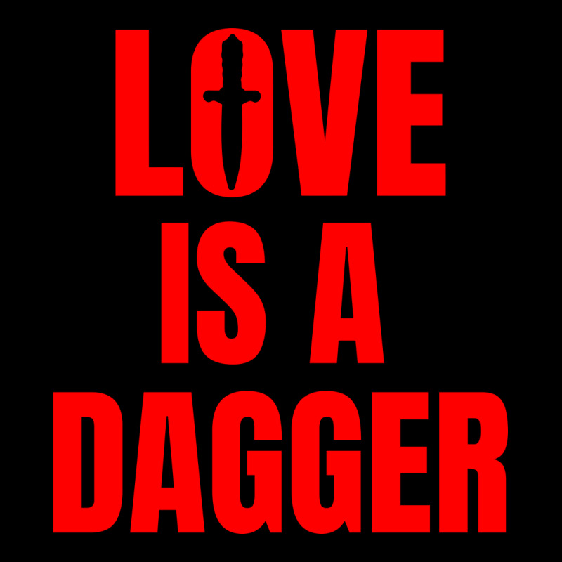 Love Is A Dagger V-neck Tee | Artistshot