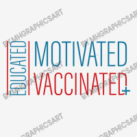 Education Motivated Vaccinated Scorecard Crop Tee | Artistshot