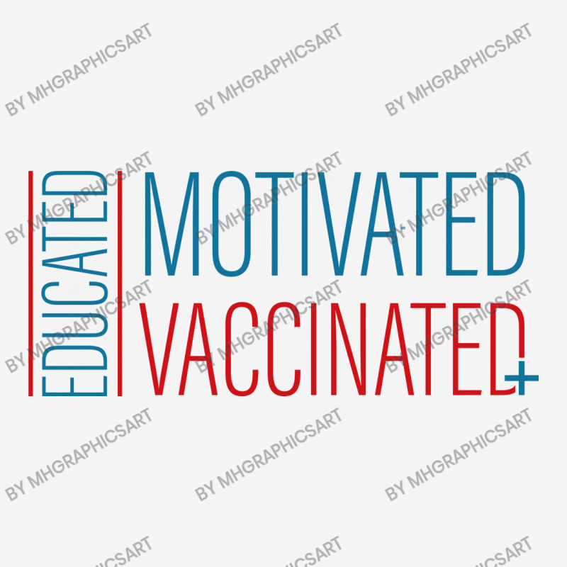 Education Motivated Vaccinated Scorecard Crop Tee by MHGraphicsArt | Artistshot