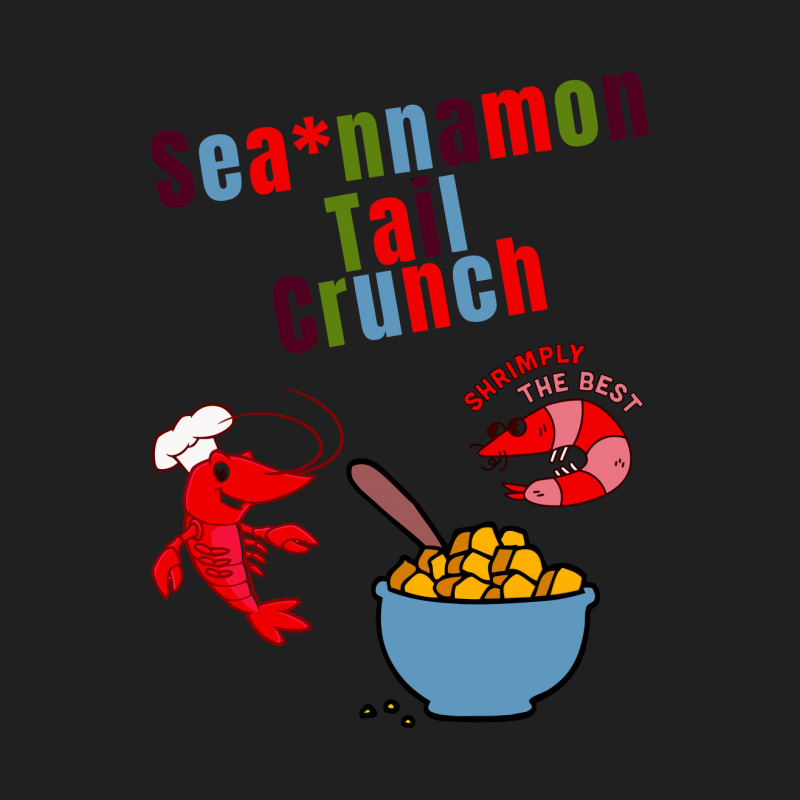 Sea, Nnamon Tail Crunch,  Parody Cinnamon Toast Crunch Shrimp Tails Cl Drawstring Bags | Artistshot