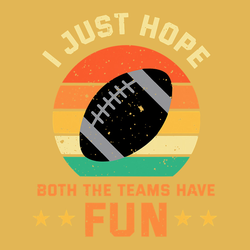 Football I Just Hope Both The Teams Have Fun Football 30 Vintage Hoodie And Short Set by circularflap | Artistshot