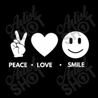 Peace Love Smile Cropped Sweater | Artistshot