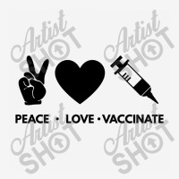 Peace Love Vaccinate Youth 3/4 Sleeve | Artistshot