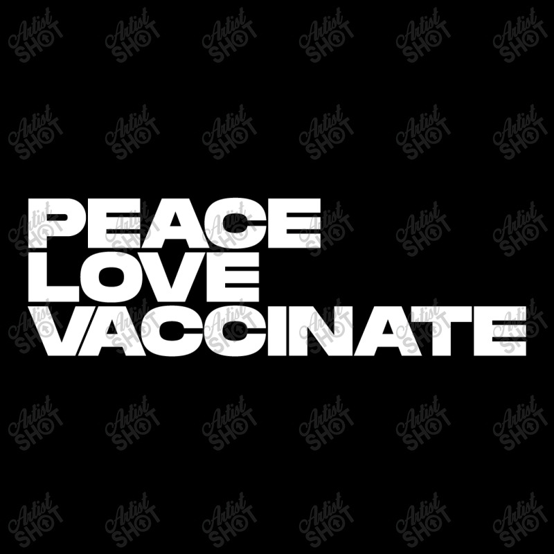 Peace Love Vaccinate Lightweight Hoodie | Artistshot