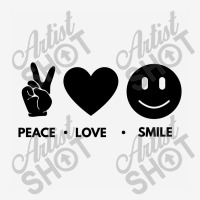 Peace Love Smile Classic T-shirt | Artistshot