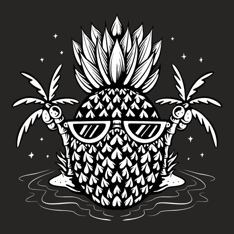 Pineapple Summer Ladies Fitted T-Shirt by Quilimo | Artistshot