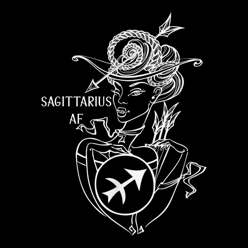 Sagittarius Af Beautiful Archer Woman Zodiac Sign T Shirt Pocket T-shirt | Artistshot