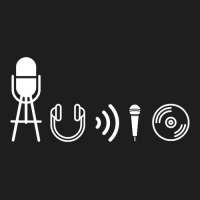 Audio Symbols From Sound, Music, Live Production, Engineer T Shirt Classic T-shirt | Artistshot