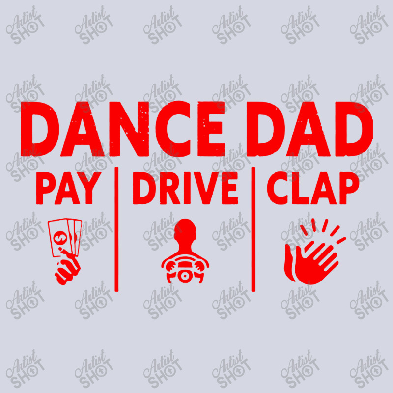 Mens Dance Dad Pay Drive Clap Fleece Short | Artistshot