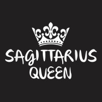 Sagittarius Queen Astrology Sign T Shirt Gif T-shirt | Artistshot