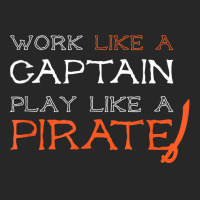 Sailing T Shirt   Work Like A Captain Play Like A Pirate Men's T-shirt Pajama Set | Artistshot