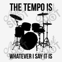 The Tempo Is Whatever I Say It Is Drummer Adjustable Cap | Artistshot