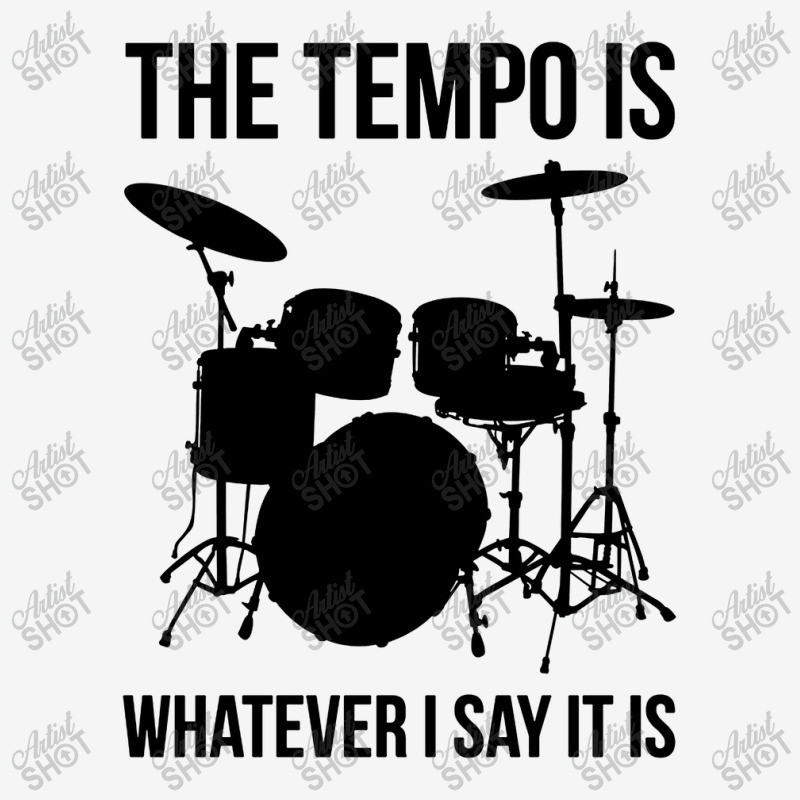 The Tempo Is Whatever I Say It Is Drummer Adjustable Cap by Denox | Artistshot