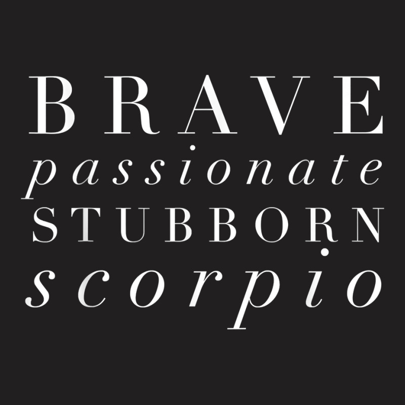 Scorpio Birthday T Shirt T-shirt | Artistshot