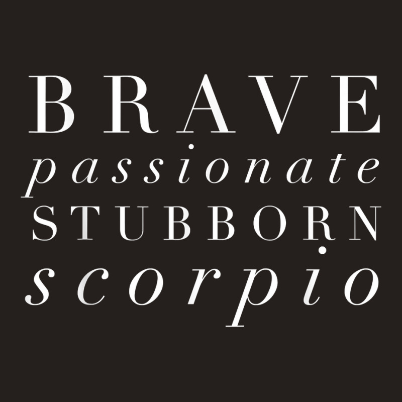 Scorpio Birthday T Shirt Tank Top | Artistshot