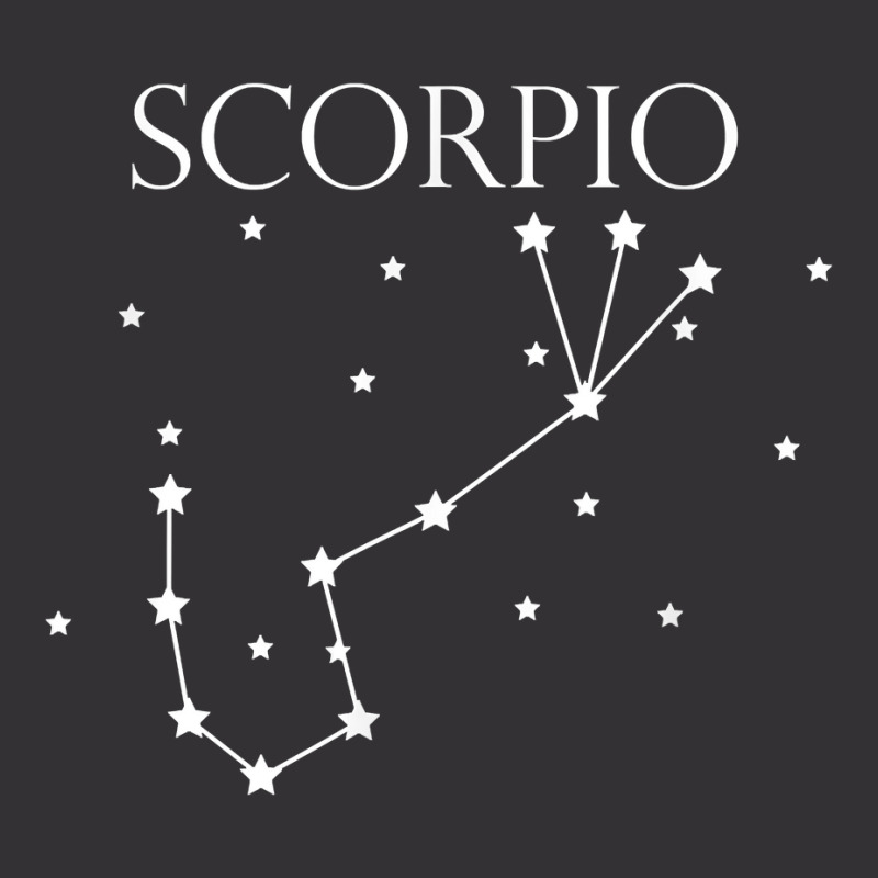 Scorpio Constellation Sign Astrology Horoscope Design T Shirt Vintage Hoodie | Artistshot