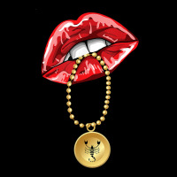 Scorpio Girl Juicy Lips Necklace Astrology Zodiac Sign T Shirt Unisex Jogger | Artistshot