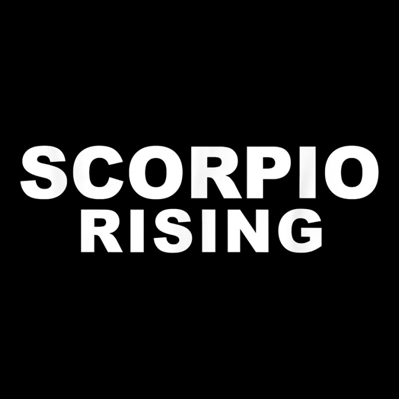 Scorpio Rising Top Scorpio Ascendant Astrology Gift T Shirt Pocket T-shirt | Artistshot