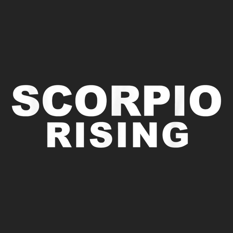 Scorpio Rising Top Scorpio Ascendant Astrology Gift T Shirt 3/4 Sleeve Shirt | Artistshot