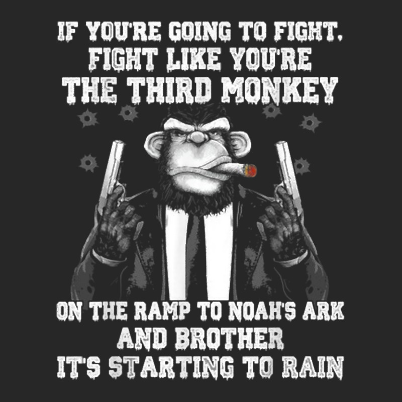 If You're Going To Fight Fight Like The Third Monkey T Shirt Men's T-shirt Pajama Set by WarnekeRashae | Artistshot