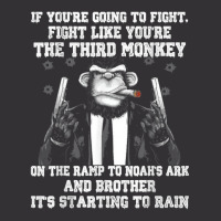 If You're Going To Fight Fight Like The Third Monkey T Shirt Vintage Short | Artistshot