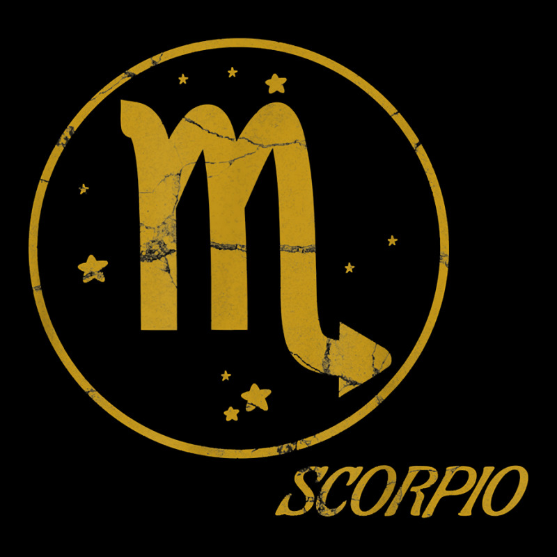 Scorpio Star Sign Zodiac Astrology Vintage Retro Birthday T Shirt Men's Long Sleeve Pajama Set | Artistshot