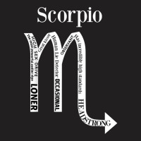 Scorpio Traits Astrology Zodiac Sign Horoscope T Shirt T-shirt | Artistshot