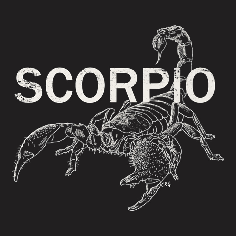 Scorpio T Shirt For The Astrology Or Scorpion Lovers T-shirt | Artistshot