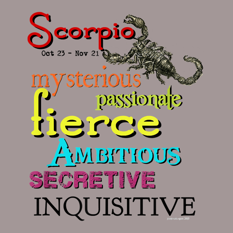 Scorpio Zodiac Horoscope Astrology T Shirt Vintage Short | Artistshot