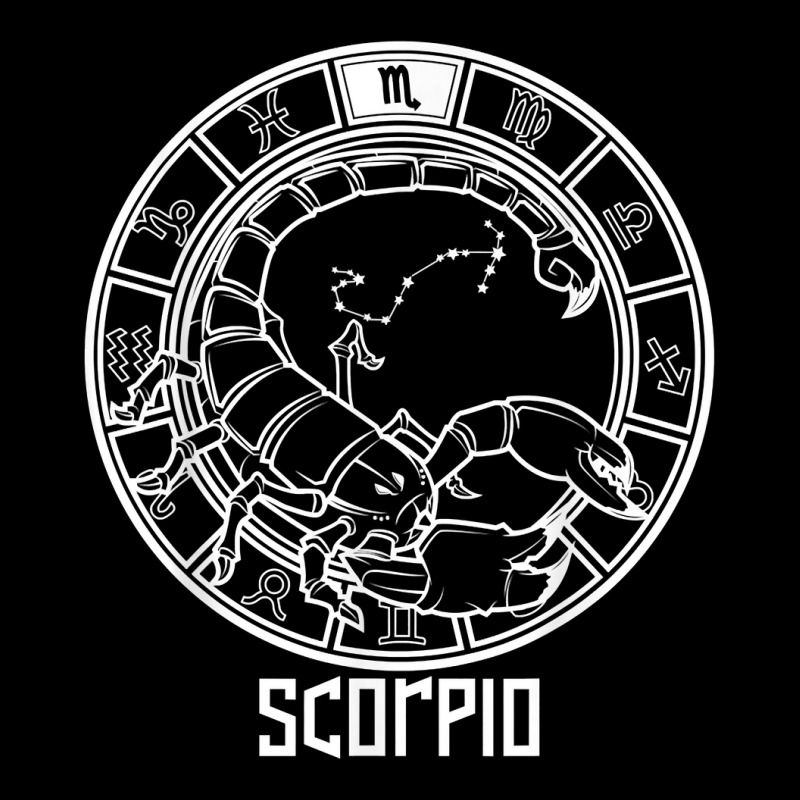 Scorpio Zodiac Sign October & November Birthday T Shirt Lightweight Hoodie | Artistshot